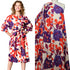Atelier Jupe - 100% Cotton - Purple and Red Floral Print *Last Piece 1.9m